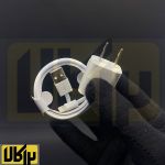 تصویر  شارژر دیواری مدل MD814CH/4 به همراه کابل تبدیل لایتنینگ اورجینال