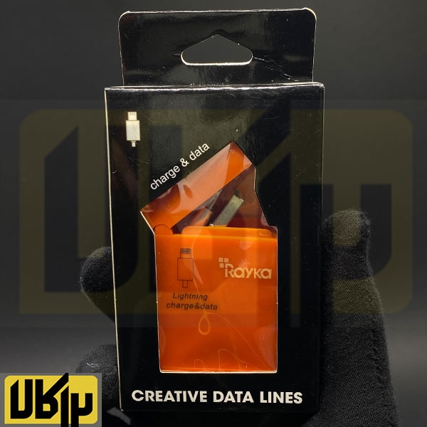 تصویر  کابل تبدیل USB به لایتینگ رایکا مدل CREATIVE DATA LINES