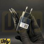 تصویر  شارژر دیواری گوشی موتورولا SPN۵۹۷۰A TurboPower ۱۵ اورجینال به همراه کابل میکرو