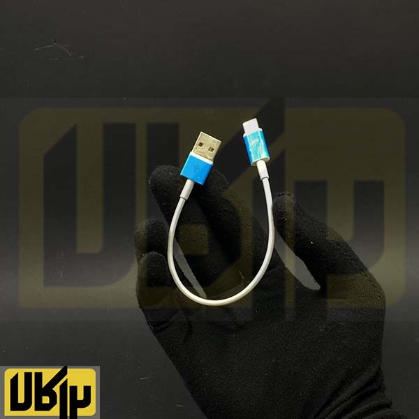 تصویر  کابل کوتاه تبدیل USB به TYPE C جنس PVC