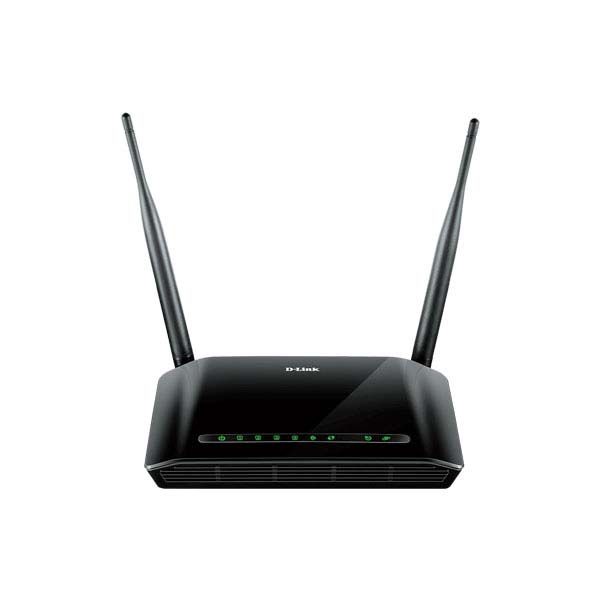 تصویر  مودم روتر ADSL2 Plus بی‌ سیم N300 دی-لینک مدل DSL-2740U