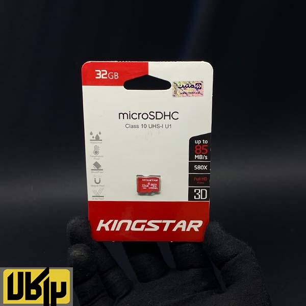 تصویر  کارت حافظه microSDHC کینگ استار کلاس 10 استاندارد UHS-I U1 سرعت 85MBpsظرفیت 32 گیگابایت