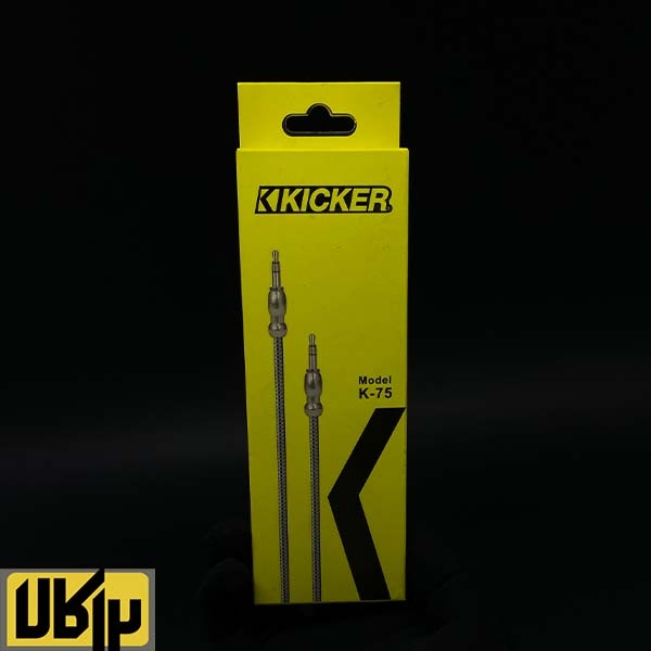 تصویر  کابل AUX KKICKER مدل K-75-نقره ای