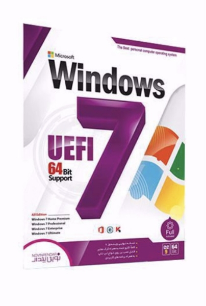 تصویر  Windows 7 UEFI 64 Bit Support