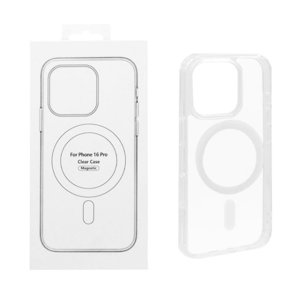 تصویر  قاب شفاف Apple iPhone 16 Pro با قابلیت شارژ MagSafe