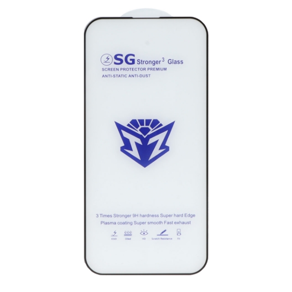 تصویر  محافظ صفحه نمایش شیشه ای Full Cover Esd-SG مدل Apple  iPhone 15
