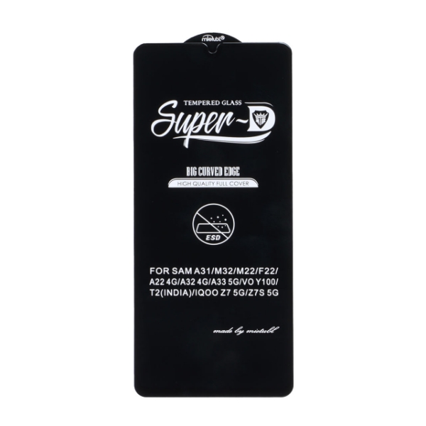تصویر  محافظ صفحه نمایش شیشه ای Samsung A33  Full Cover Super D Mietubl-ESD - مشکی