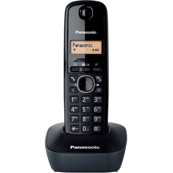 تصویر  تلفن بی سیم پاناسونیک مدل KX-TG1611 مشکی