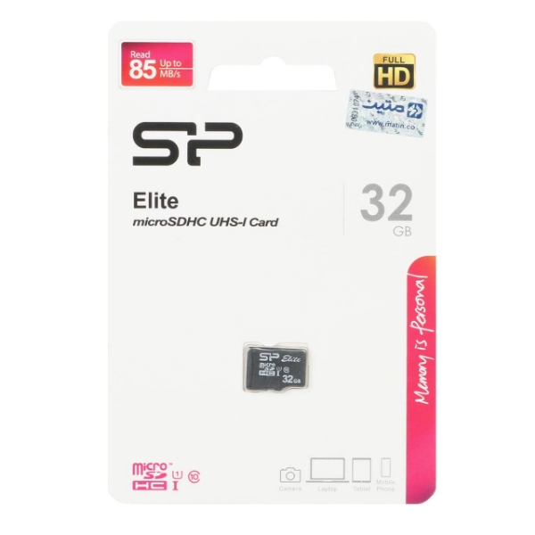 تصویر  کارت حافظه microSDHC سیلیکون پاور مدل Colorful Elite کلاس 10 استاندارد UHC-I U1 سرعت 85MBps ظرفیت 32 گیگابایت