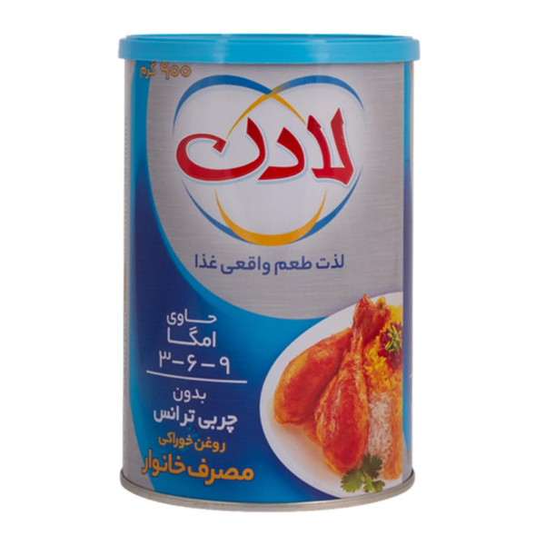 تصویر  روغن نیمه جامد لادن - 900 گرم