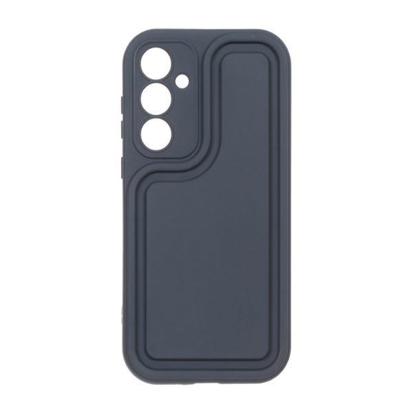 تصویر  قاب Solid Case منحنی Samsung Galaxy A55 - خاکستری