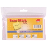 تصویر  کاغذ یادداشت چسب دار رنگی Sam Stick Note 12.5*7.5cm بسته 100 برگی