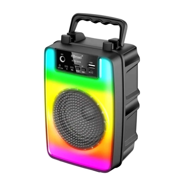 تصویر  اسپیکر بی سیم BIG SOUND مدل KTS-1919 - مشکی