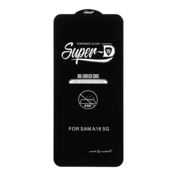 تصویر  محافظ صفحه نمایش شیشه ای Full Cover Super D Mietubl - ESD مدل Samsung Galaxy A16 - مشکی 