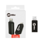تصویر  تبدیل Miller TYPE-C TO Lightning مدل MO-209 - مشکی (گارانتی پارتیان پایا)