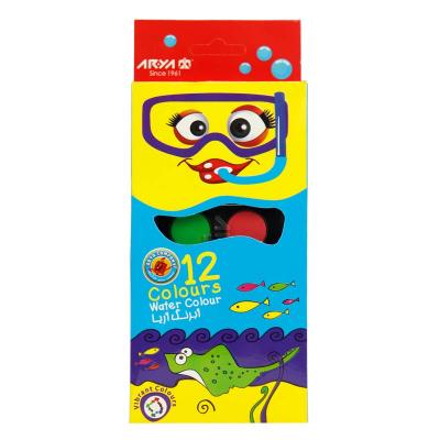 تصویر  آبرنگ 12 رنگ آریا Arya 5008