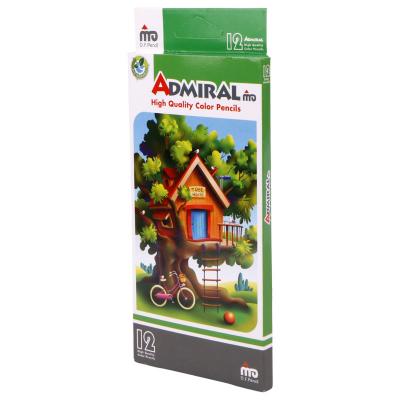 تصویر  مداد رنگی 12 رنگ آدمیرال Admiral 761C