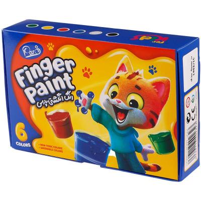 تصویر  رنگ انگشتی 6 رنگ پارس Pars