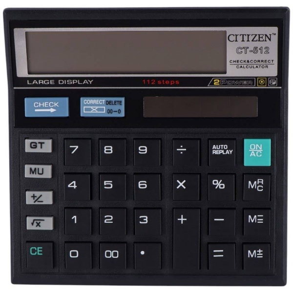 تصویر  ماشین حساب سیتیزن Citizen CT-512
