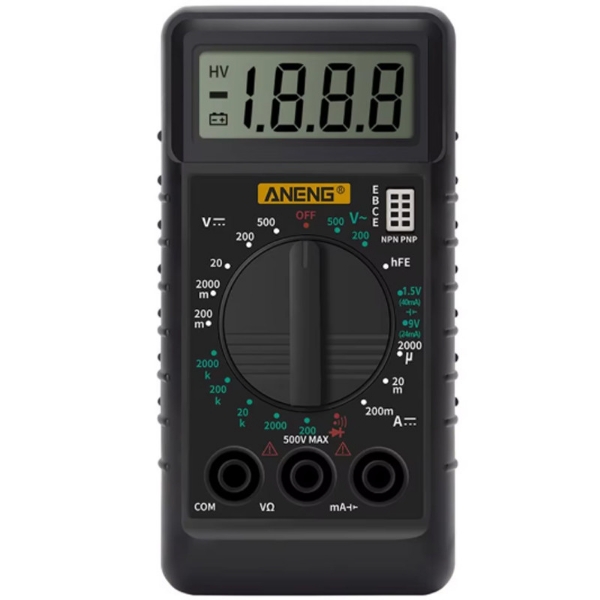 تصویر  مولتی متر دیجیتال Aneng DT-182 سایز مینی