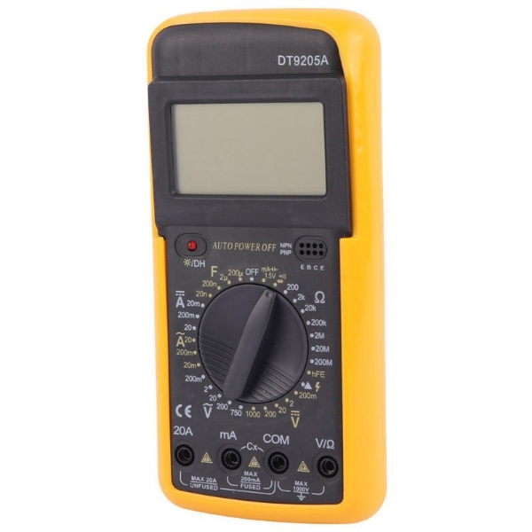 تصویر  مولتی متر دیجیتال DT9205A