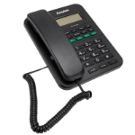 تصویر  تلفن رومیزی پاشافون Pashaphone KX-T7003CID رنگ سفید