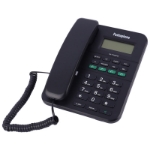 تصویر  تلفن رومیزی پاشافون Pashaphone KX-T7003CID رنگ مشکی