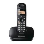 تصویر  گوشی تلفن بی سیم پاناسونیک مدل KX-TG3611 مشکی