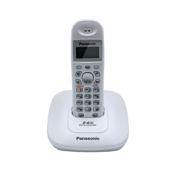 تصویر  گوشی تلفن بی سیم پاناسونیک مدل KX-TG3611 سفید