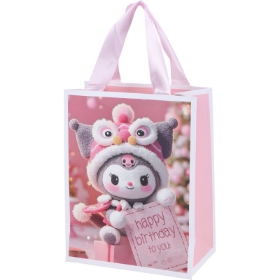 تصویر  ساک دستی مقوایی طرح کرومی