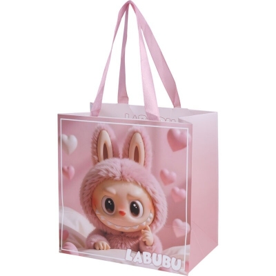 تصویر  ساک دستی مقوایی طرح لبوبو