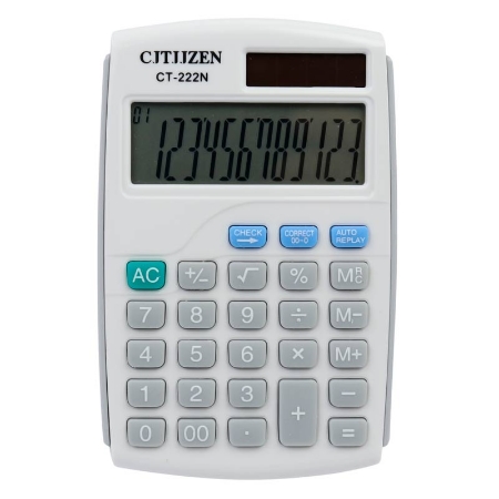 تصویر  ماشین حساب سیتیزن Citizen CT-222N